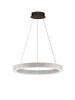 Nowoczesny okrąg na okrągłej podsufitce Luces Exclusivas